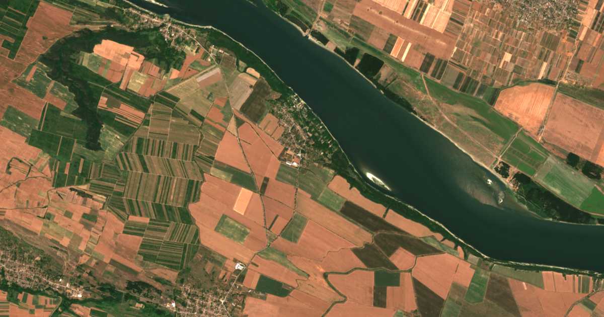 Carte satellite de Jasen