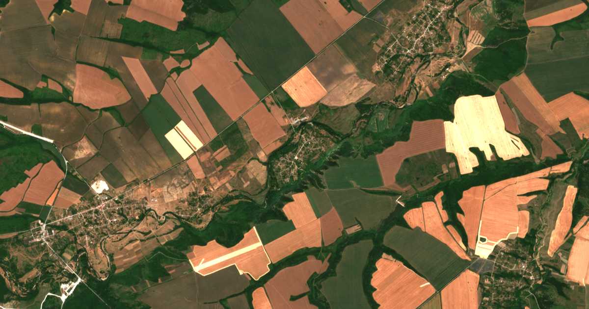 Carte satellite de Drazhintsi