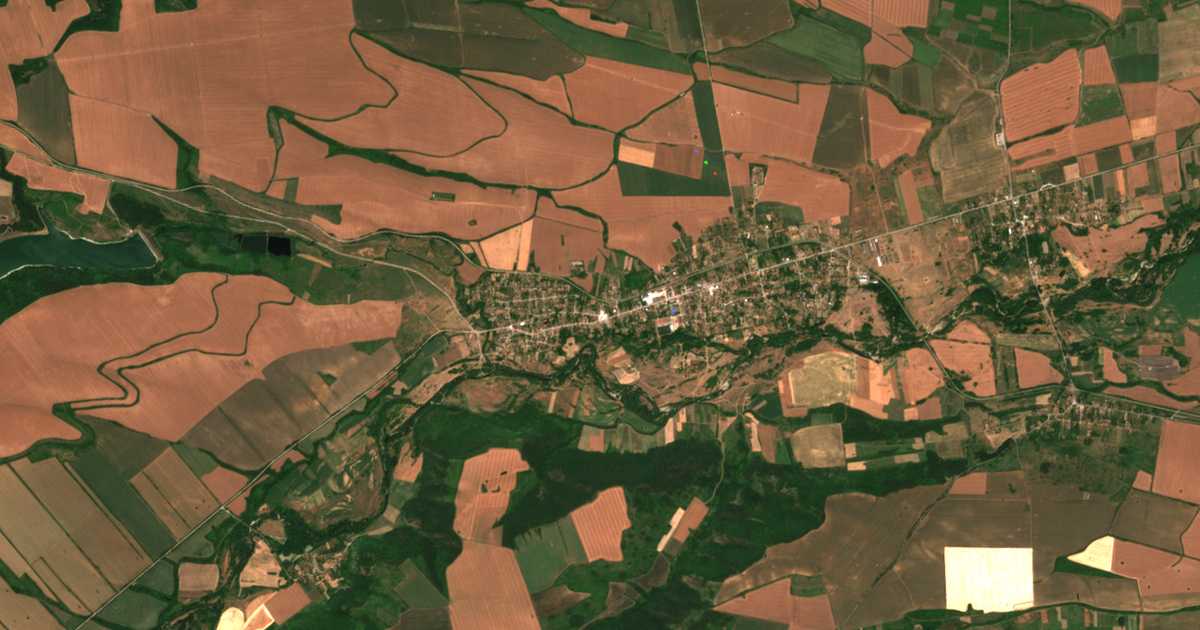 Carte satellite de Drenovets
