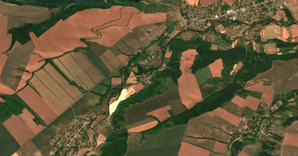 Carte satellite de Roglets