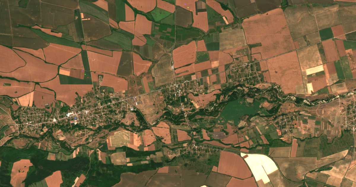 Carte satellite de Topolovec