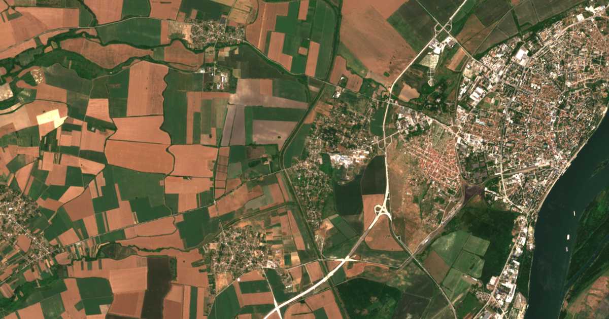 Carte satellite de Novoseltsi