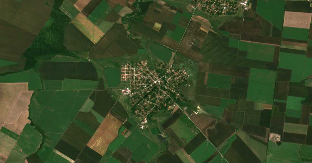 Carte satellite de Malorad