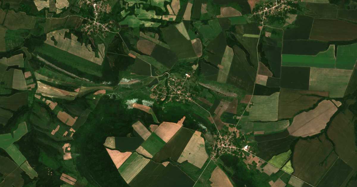 Carte satellite de Bukovec