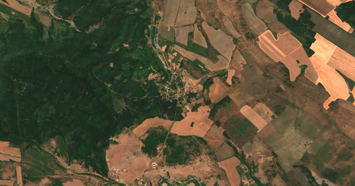 Carte satellite de Drashan