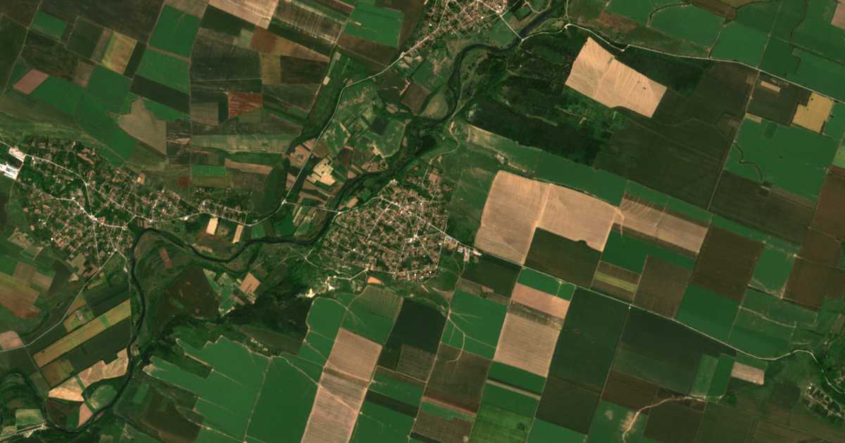 Carte satellite de Manastirishte