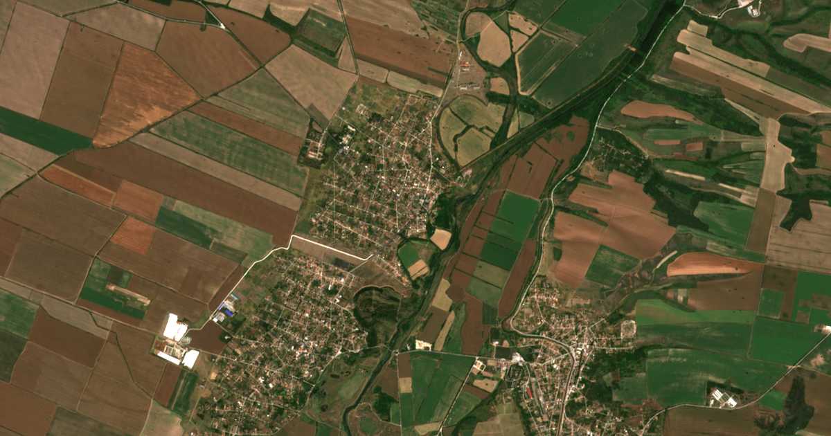 Carte satellite de Harlets