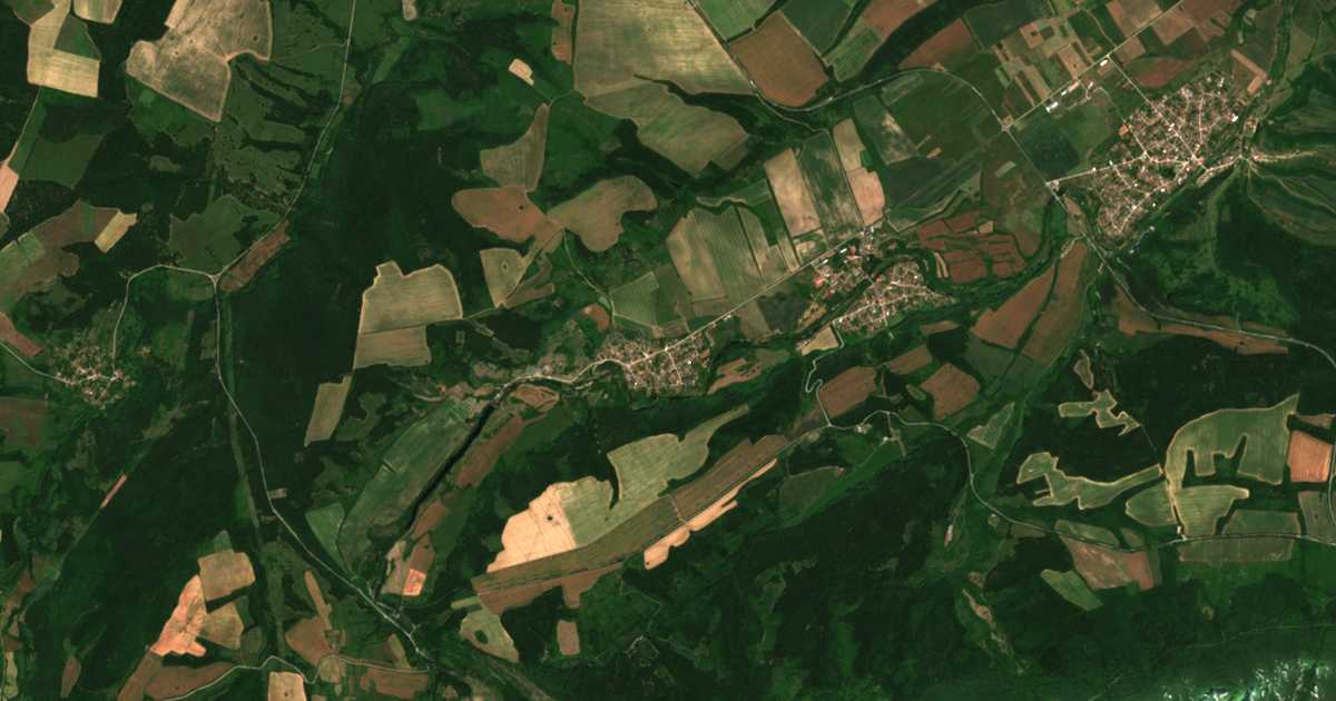 Carte satellite de Botunya