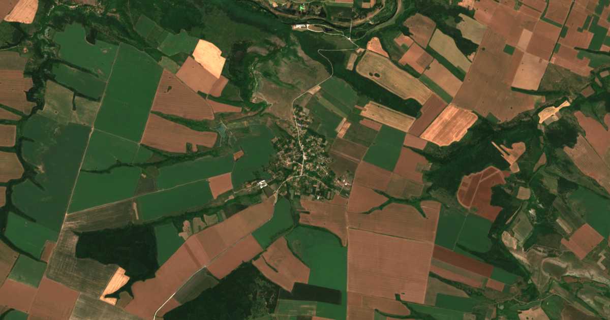 Carte satellite de Gradeshnitsa