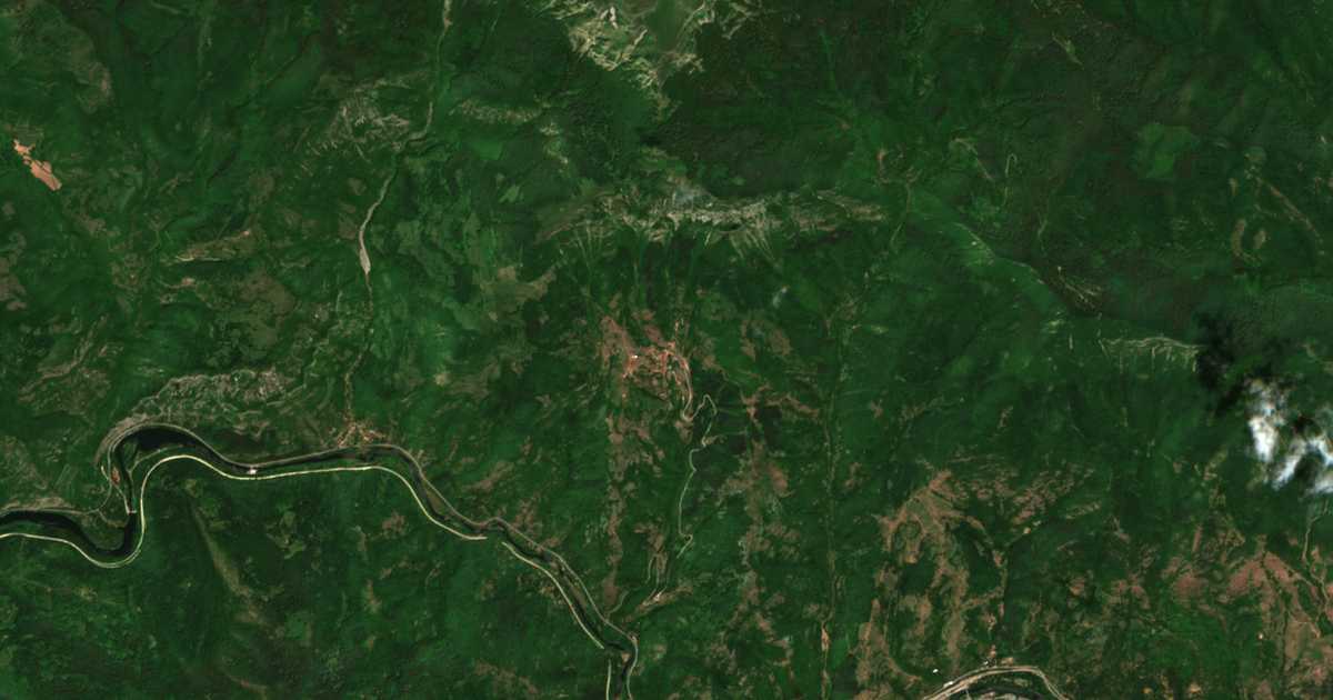 Carte satellite de Ochindol
