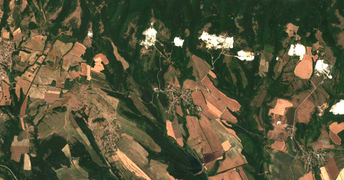 Carte satellite de Vǎrbešnica