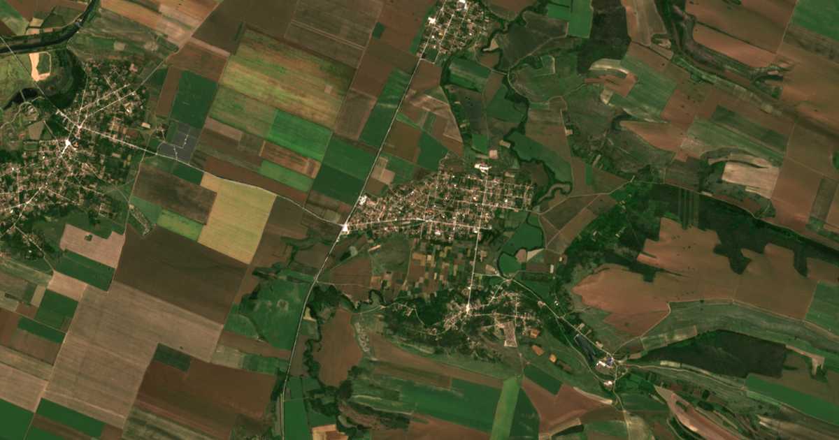 Carte satellite de Krušovica