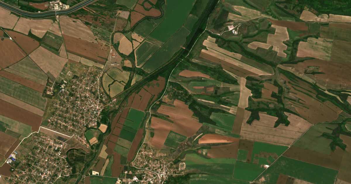 Carte satellite de Saraevo