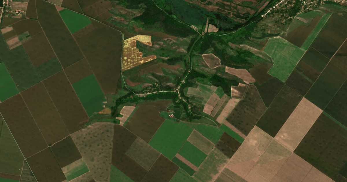 Carte satellite de Galovo