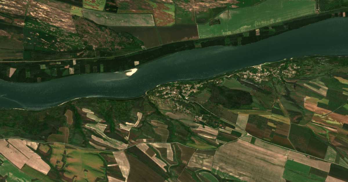 Carte satellite de Gorni Vadin