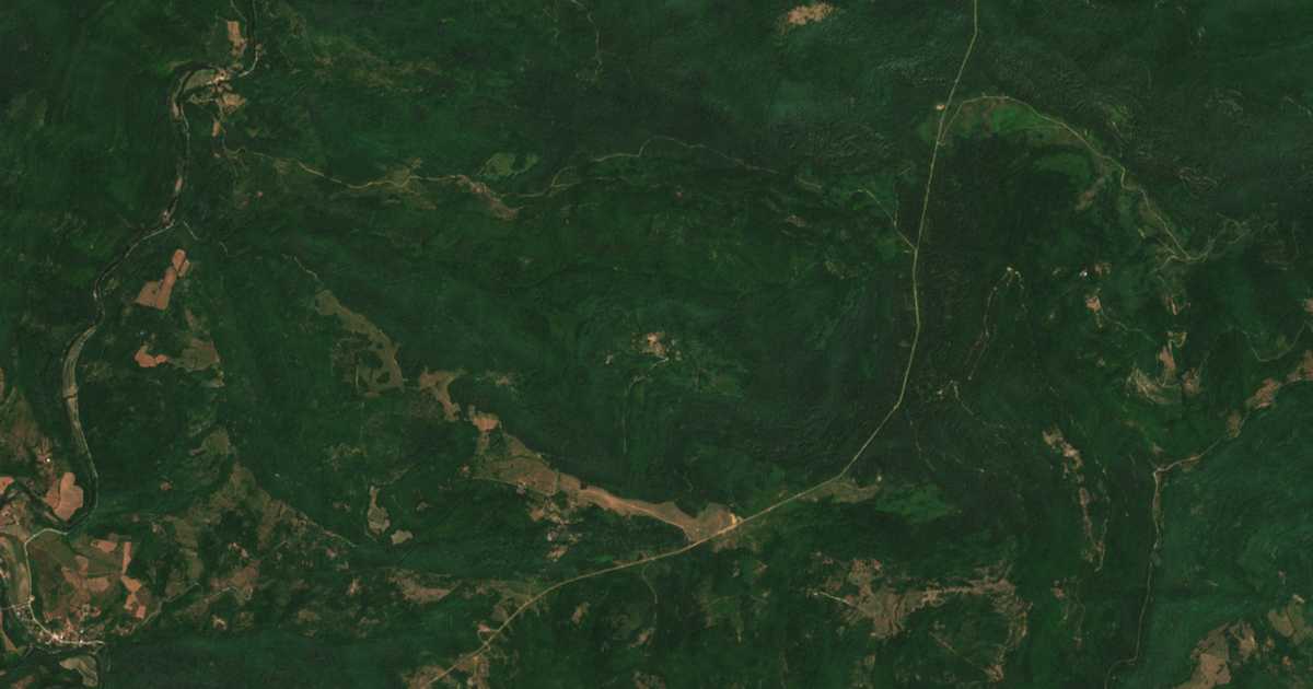 Carte satellite de Markovo ravnište