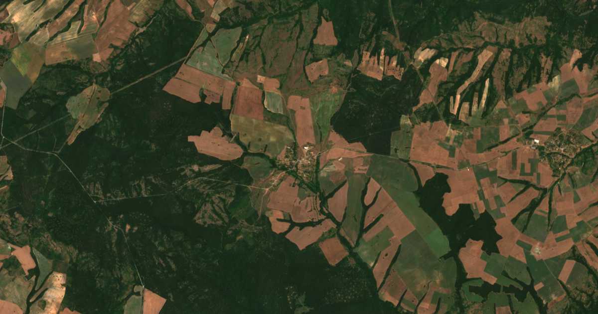 Carte satellite de Dennitsa