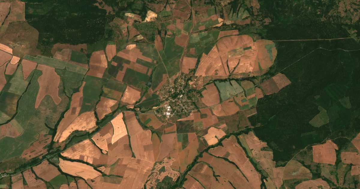 Carte satellite de Goljamo Kruševo