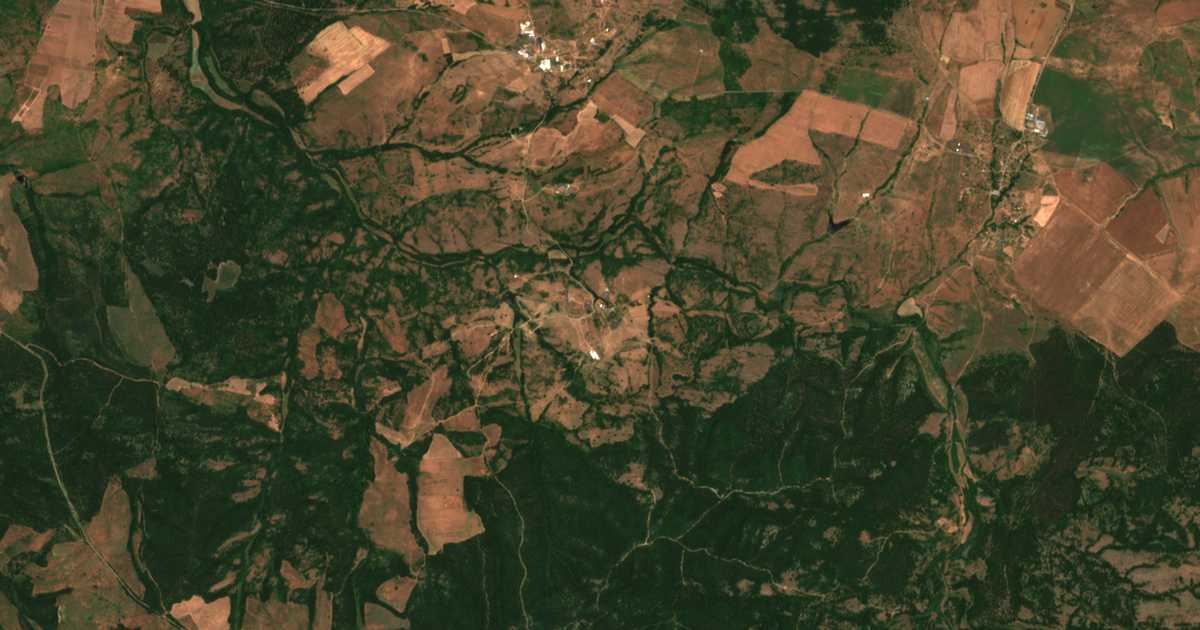 Carte satellite de Iglika