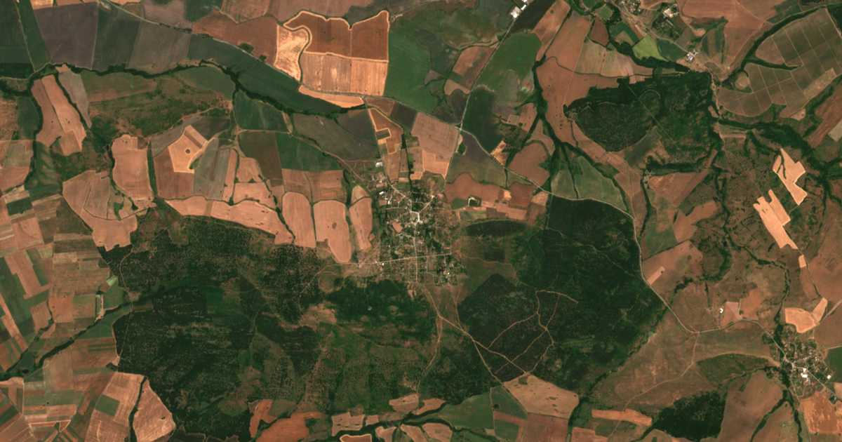 Carte satellite de Mamartchèvo