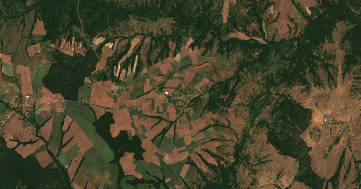 Carte satellite de Oman