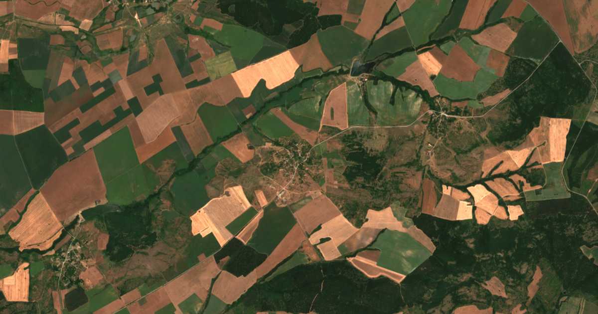Carte satellite de Borisovo