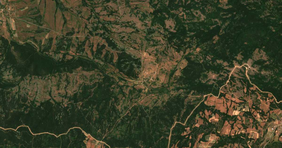Carte satellite de Goljam Dervent