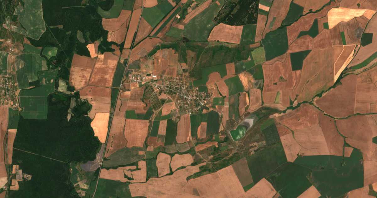 Carte satellite de Kirilovo