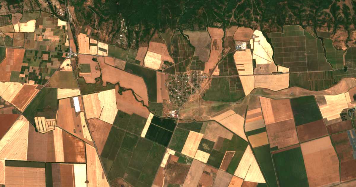 Carte satellite de Lozenec