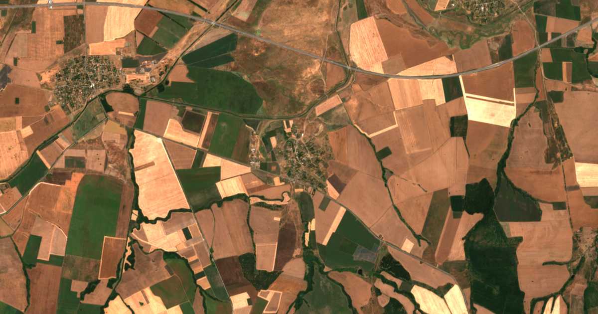Carte satellite de Palauzovo