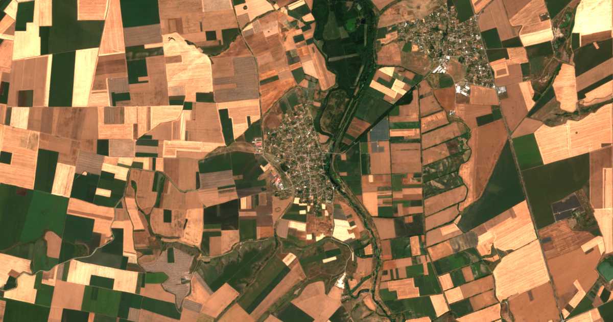 Carte satellite de Hanovo
