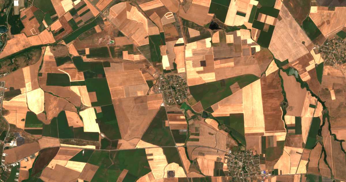 Carte satellite de Mogila