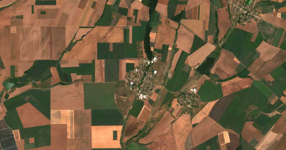 Carte satellite de Simeonovo