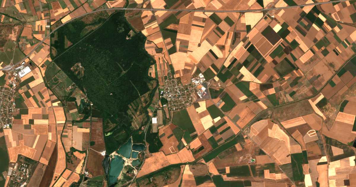 Carte satellite de Veselinovo