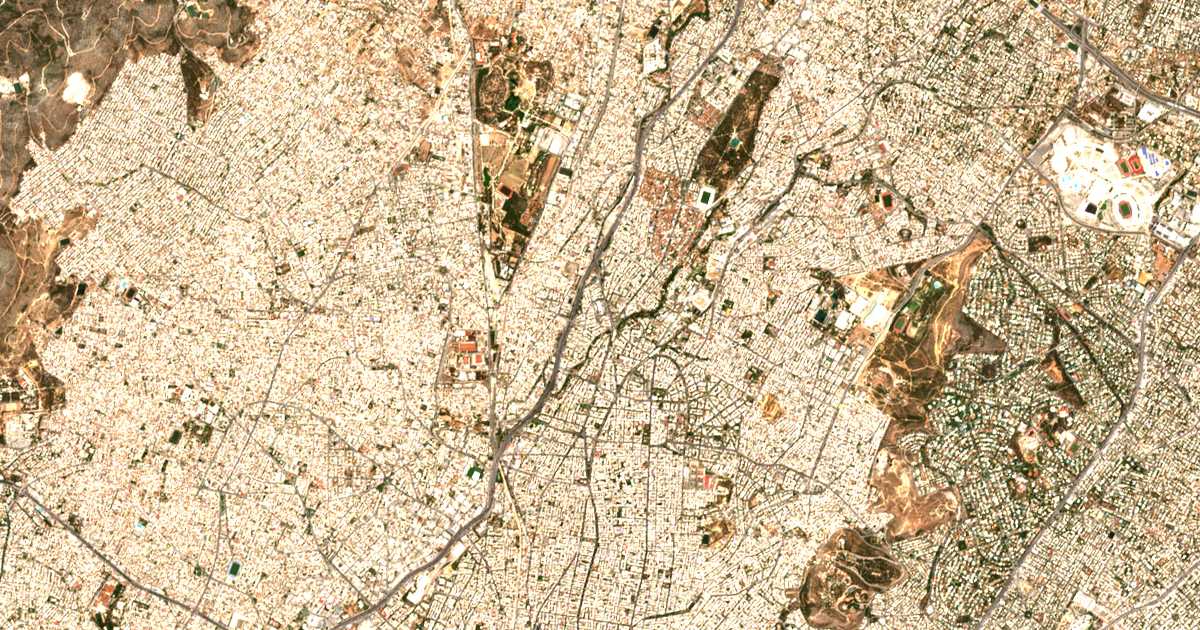 Carte satellite de Néa Chalkidóna