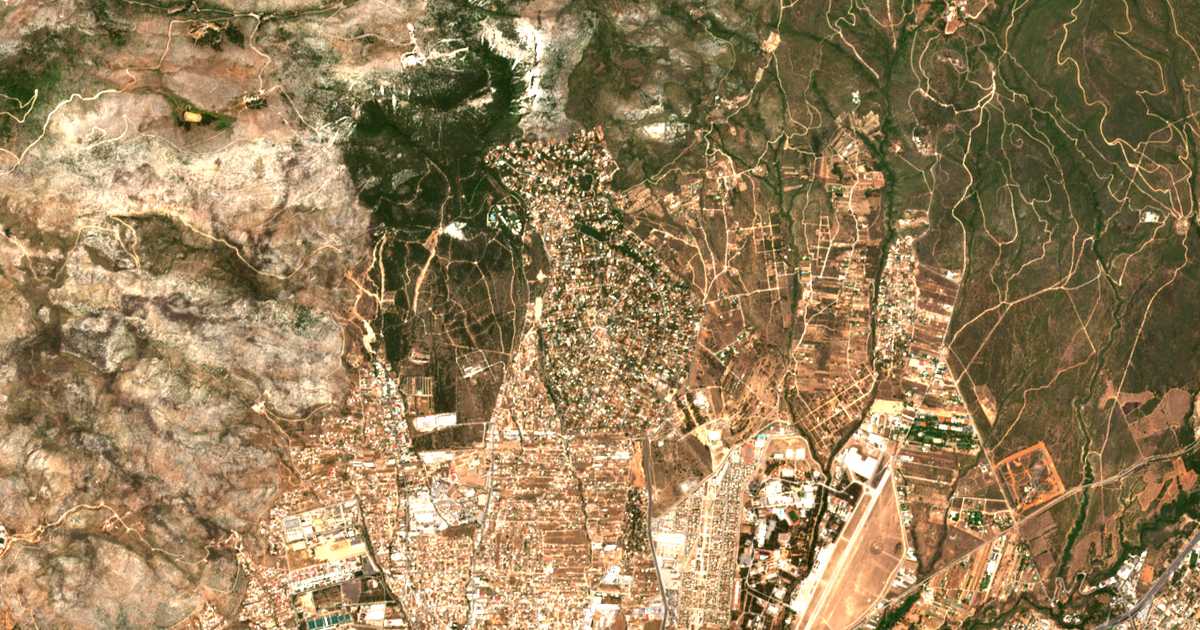 Carte satellite de Thrakomakedónes