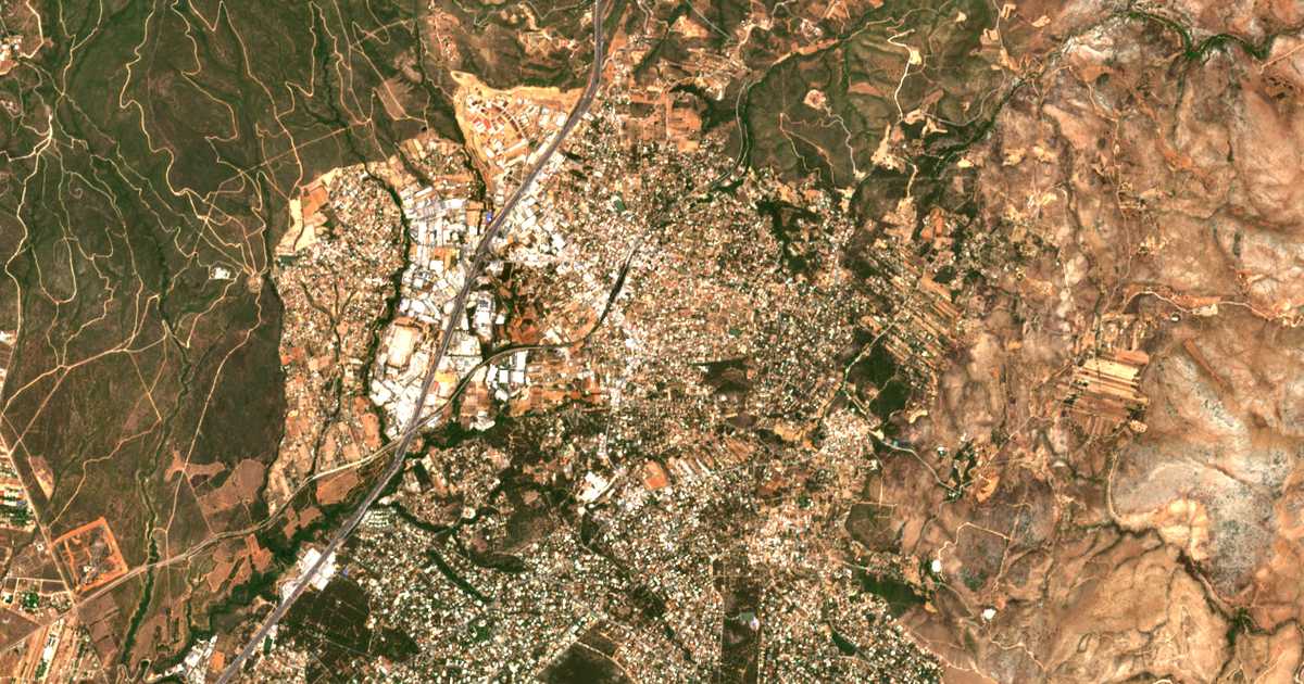 Carte satellite de Ánixi