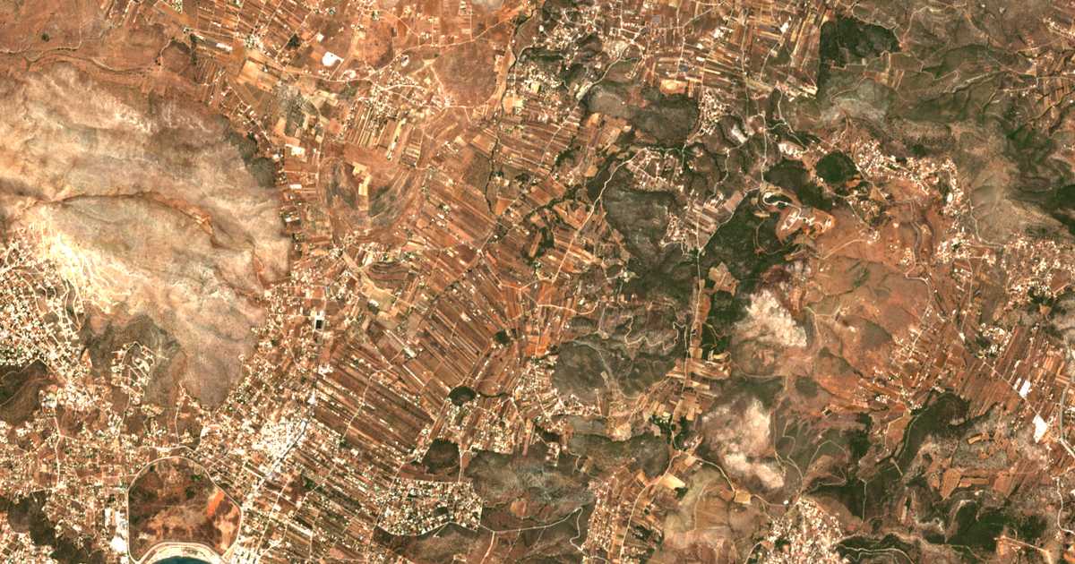 Carte satellite de Arí