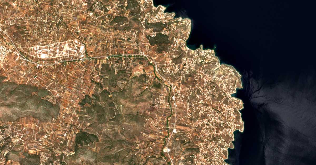 Carte satellite de Dipséliza