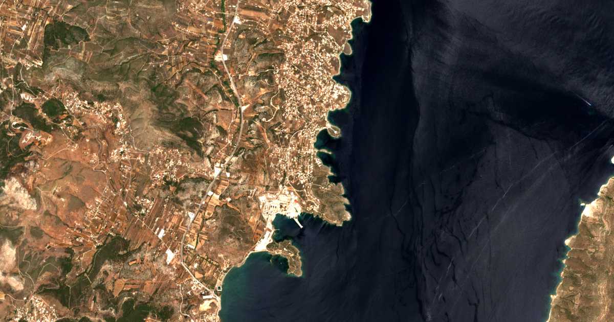 Carte satellite de Panórama Mikrolímanou