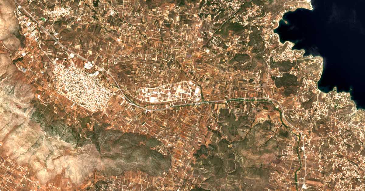 Carte satellite de Zapáni
