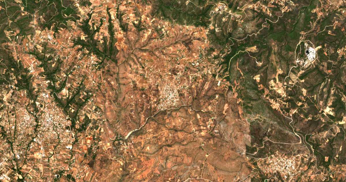 Carte satellite de Varnávas