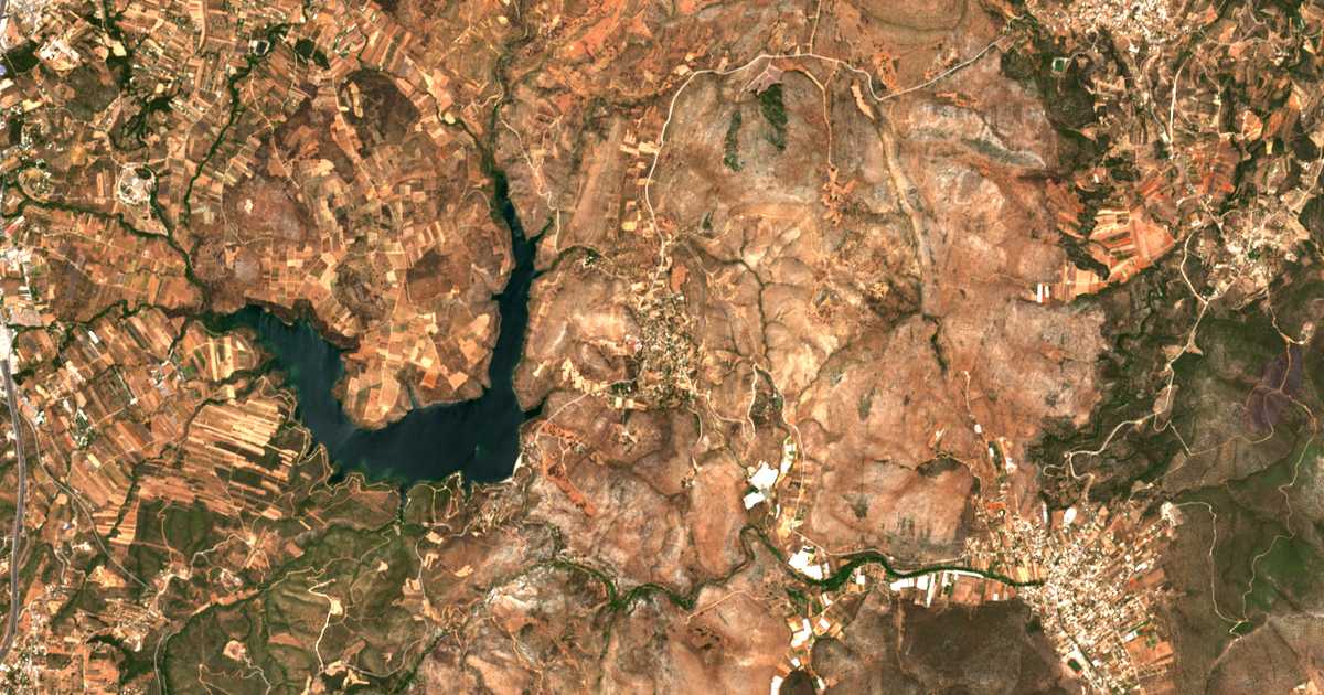 Carte satellite de Vóthonas
