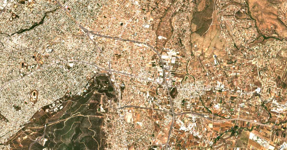 Carte satellite de Gérakas