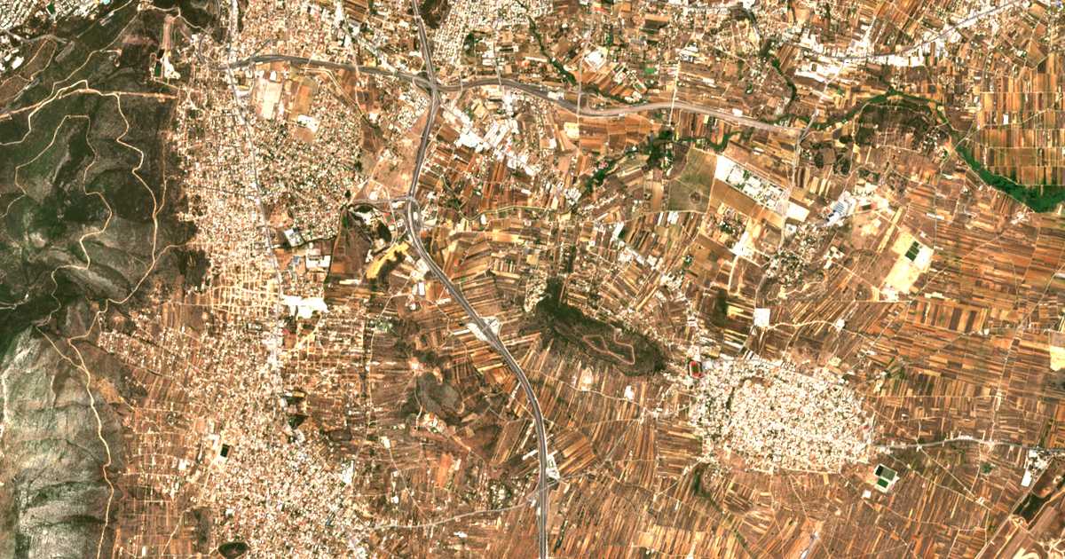 Carte satellite de Argithéa