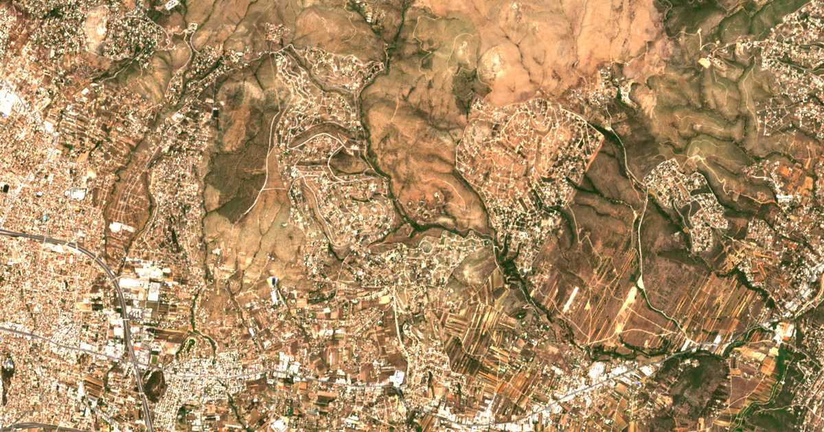 Carte satellite de Ntráfi