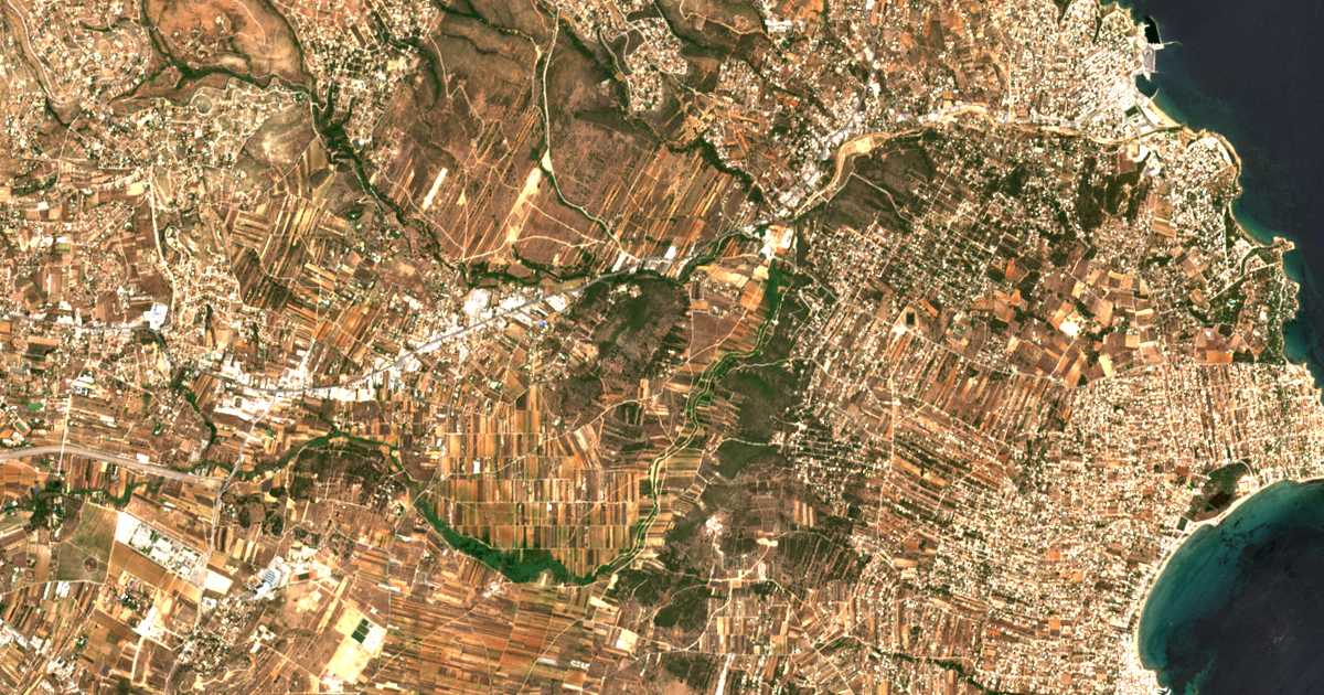 Carte satellite de Étos Stéko
