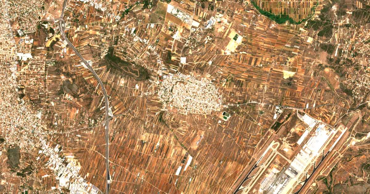 Carte satellite de Spáta