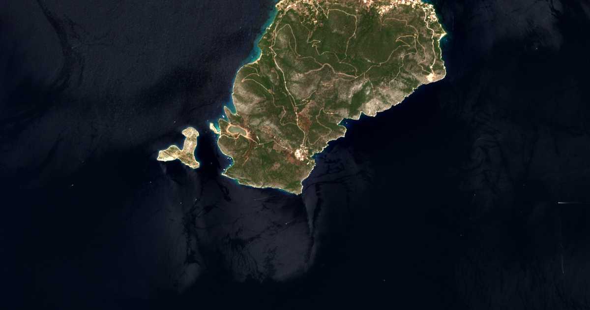 Carte satellite de Limenária