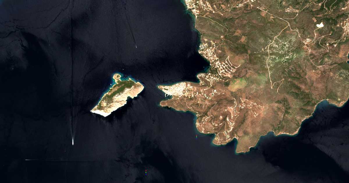 Carte satellite de Pérdika